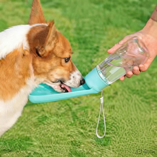 PupHydrate™ Portable Dog Water Bottle – Travel Water Dispenser