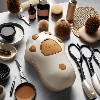 Multifunctional Rotating Cat Grooming Steamer Brush Pet Hair Removal Spray Massage Comb 3 In1 Self Cleaning Steam Cat Brush