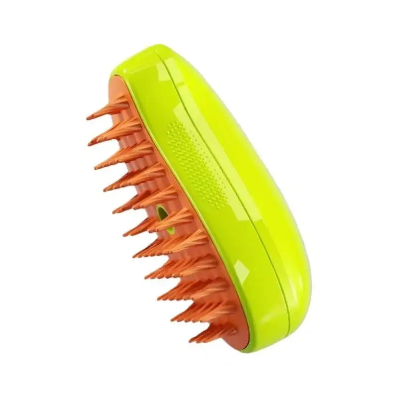Multifunctional Rotating Cat Grooming Steamer Brush Pet Hair Removal Spray Massage Comb 3 In1 Self Cleaning Steam Cat Brush