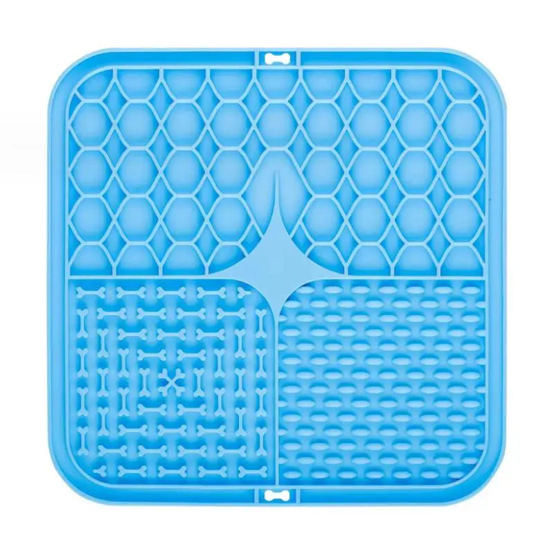 Soothing Silicone Dog Lick Mat – Slow Feeding & Bath Training Aid